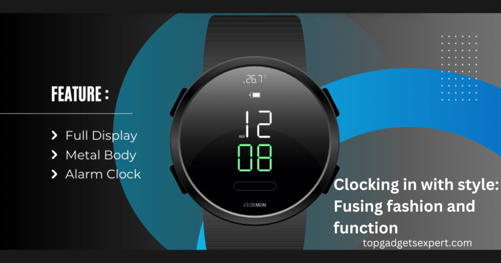 Rival Smart Watch Clocking in with style