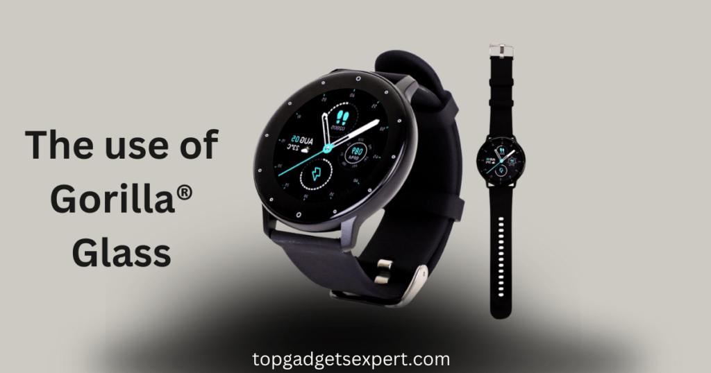 Rival Smart Watch The use of Gorilla® Glass