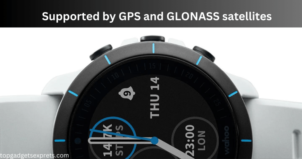 Built-in GPS in smartwatches