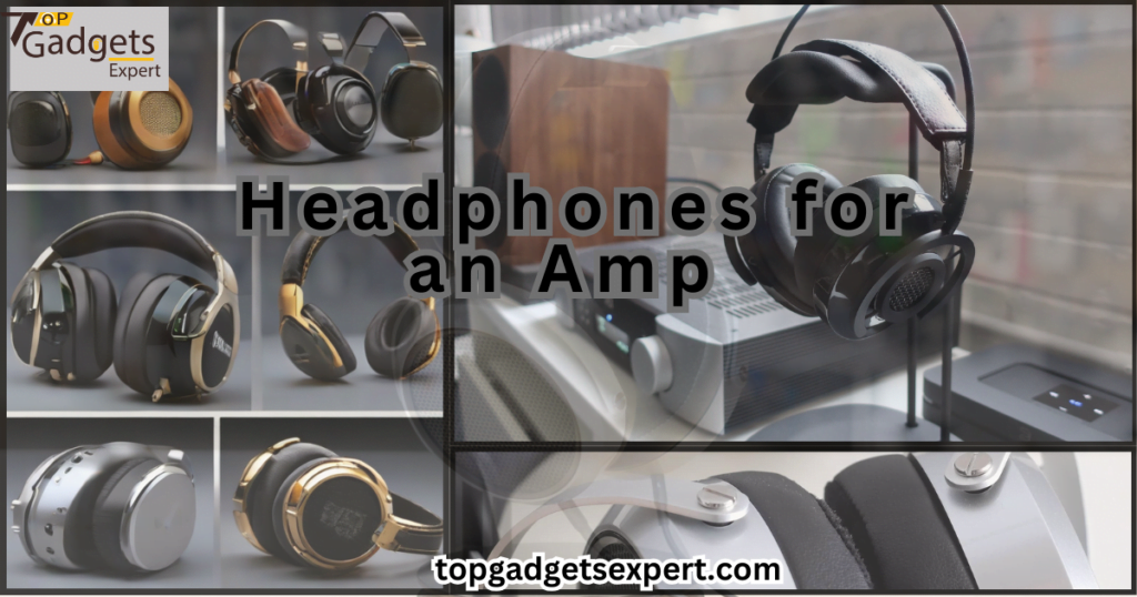 Headphones for an Amp