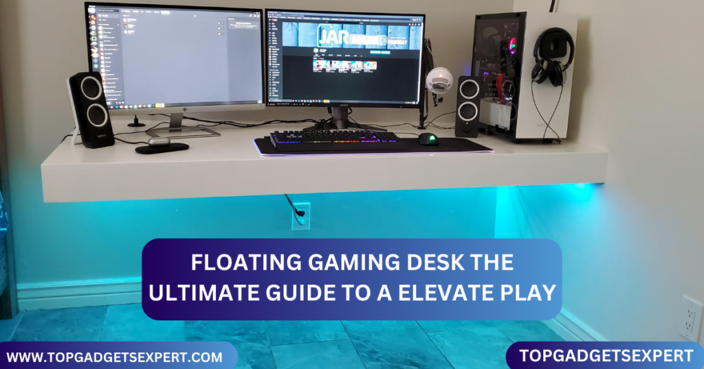 floating gaming desk