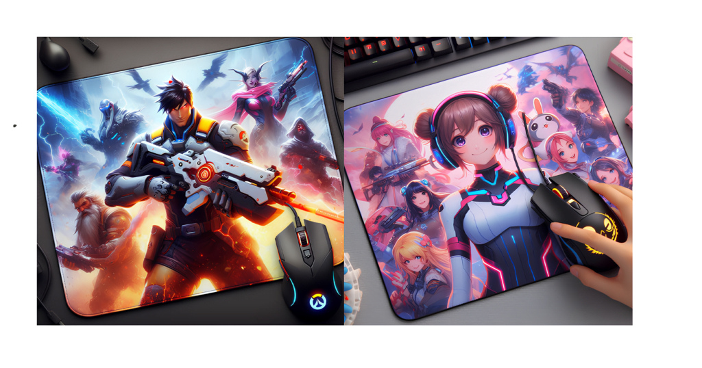 gaming mouse pad of animation
